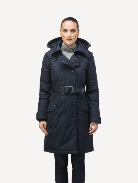 Пуховое пальто Tula (Женский; M; Navy)